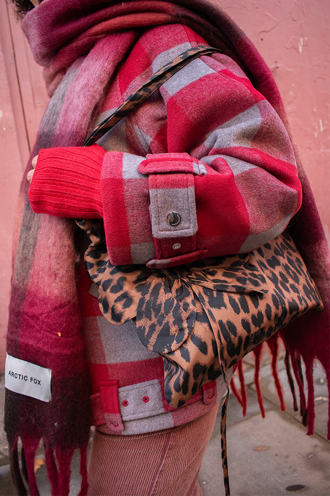 Damson Madder Polly Red Check Jacket