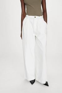Grace & Mila White Pompon Jeans - The Mercantile London