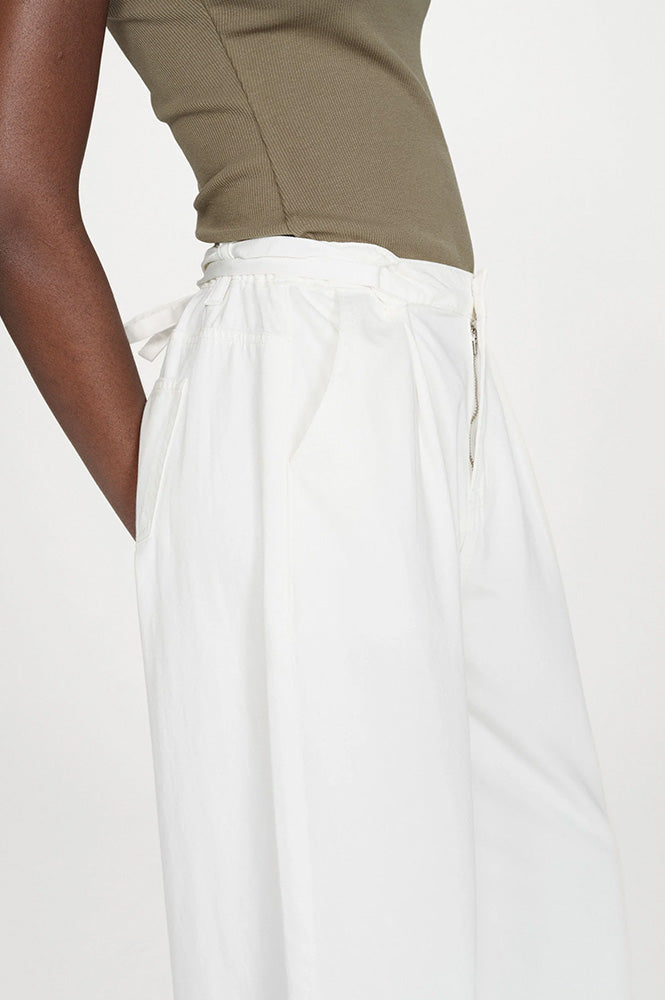 Grace & Mila White Pompon Jeans - The Mercantile London