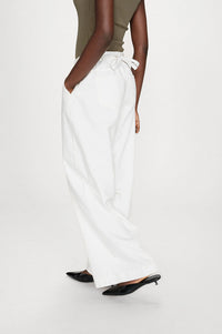 Grace & Mila White Pompon Jeans - The Mercantile London