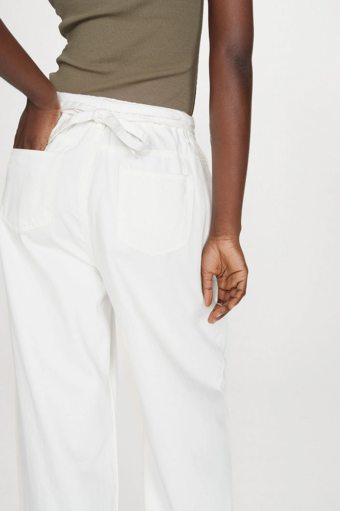Grace & Mila White Pompon Jeans - The Mercantile London