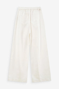 Grace & Mila White Pompon Jeans - The Mercantile London