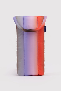 Baggu Gradient Poppy Stripe Puffy Glasses Sleeve - The Mercantile London