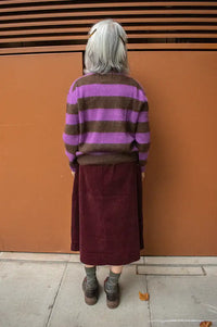 Fransa Cory Port Royale Corduroy Skirt