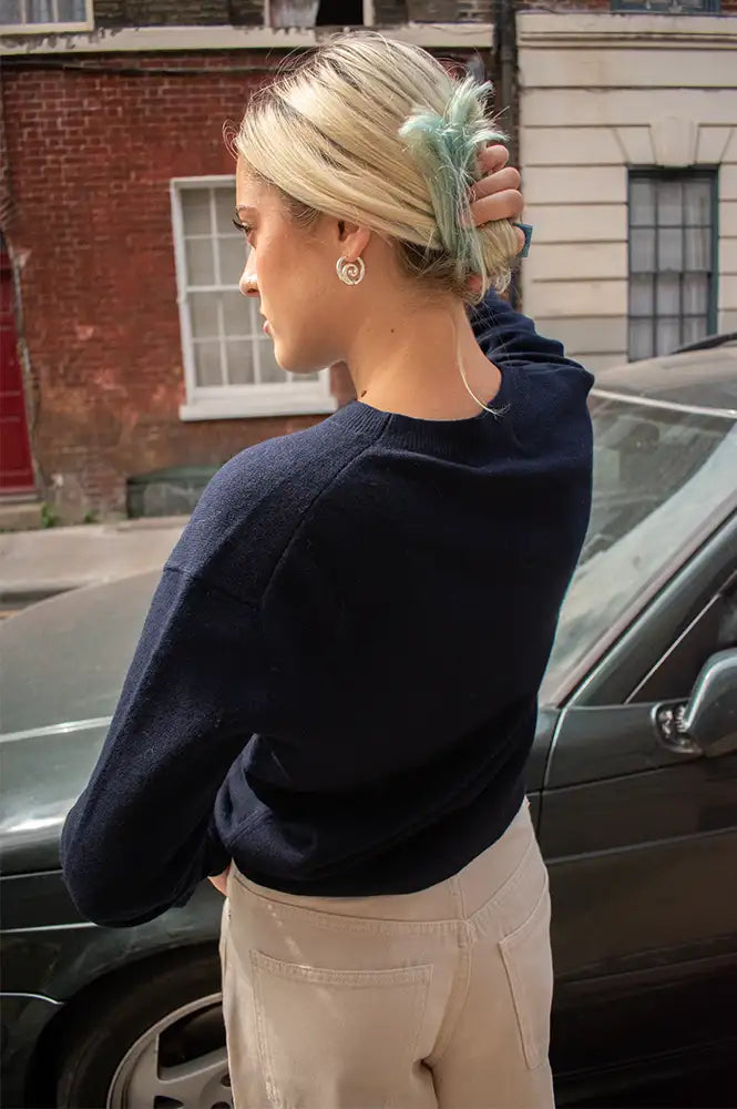 JcSophie Portland Navy Knitted Jumper