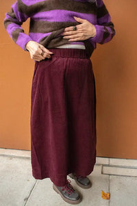 Fransa Cory Port Royale Corduroy Skirt