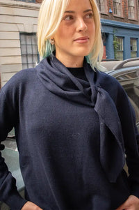 JcSophie Portland Navy Knitted Jumper