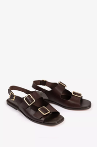 Penelope Chilvers Portobello Bitter Chocolate Sandal - The Mercantile London