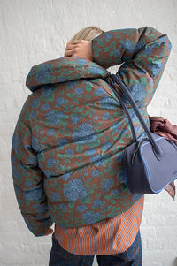 The Tiny Big Sister Roses Short Puffer Jacket - The Mercantile London