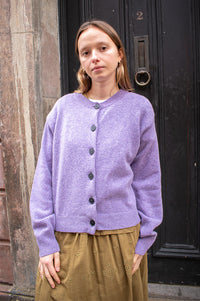 Bibico Eva Lilac Cardigan - The Mercantile London