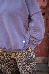 Bellerose Flips Grape Crewneck Sweatshirt