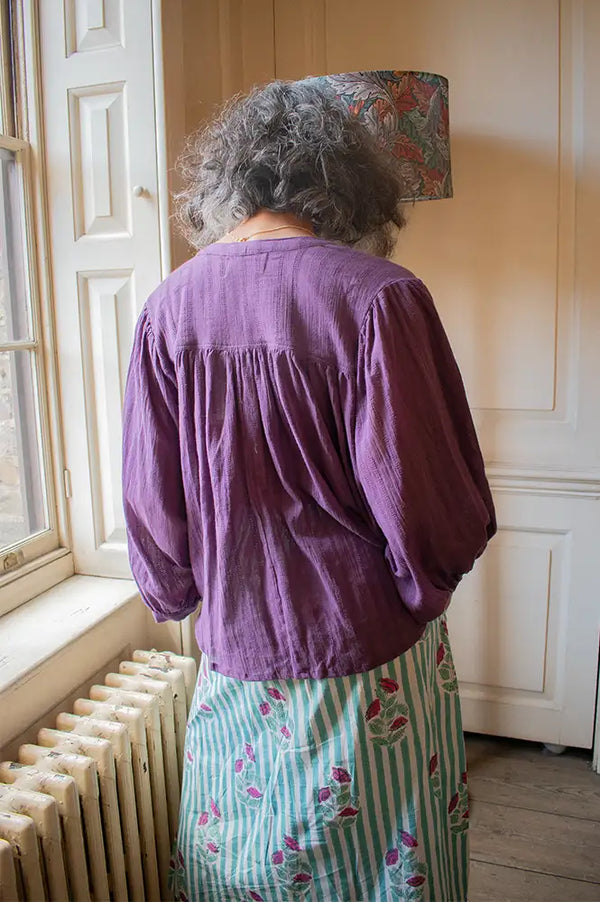 Charlie Joe Sandu Lavender Blouse - The Mercantile London