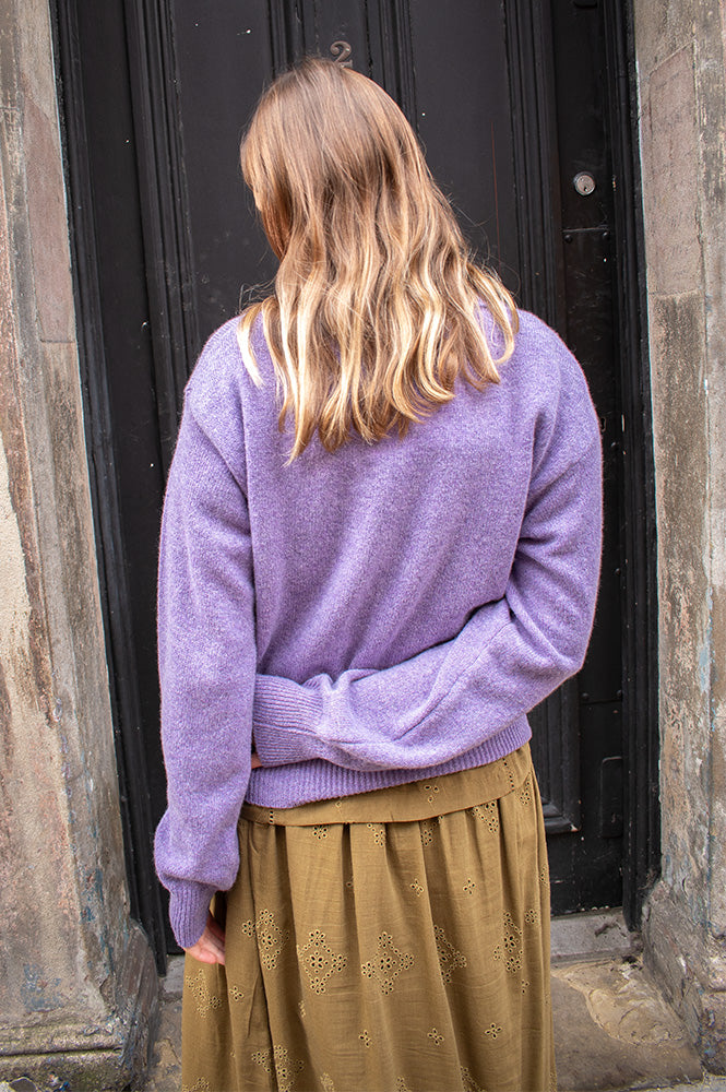 Bibico Eva Lilac Cardigan - The Mercantile London