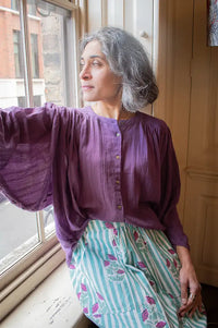 Charlie Joe Sandu Lavender Blouse - The Mercantile London