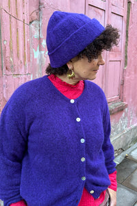 American Vintage Vitow Aubergine Beanie