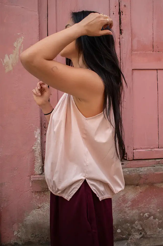 Rabens Saloner Ingebord Powder Pink Blouse