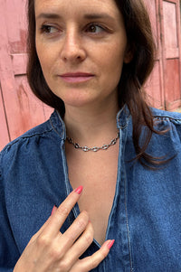 By Alona Rae Silver Necklace - The Mercantile London