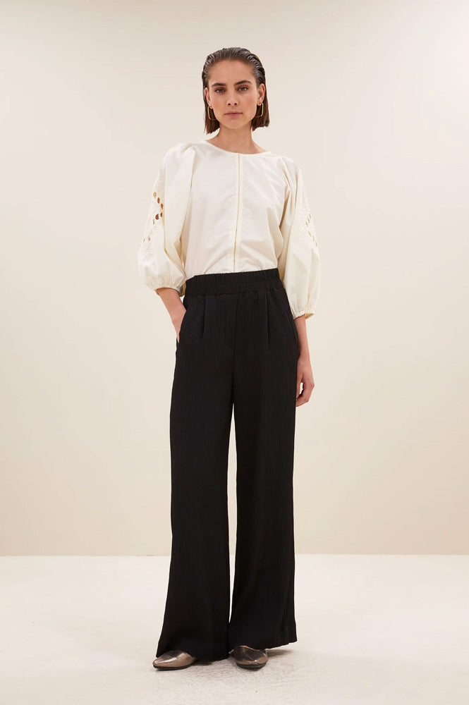 By-Bar Rae Cloud White Blouse - The Mercantile London