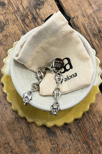 By Alona Rae Silver Bracelet