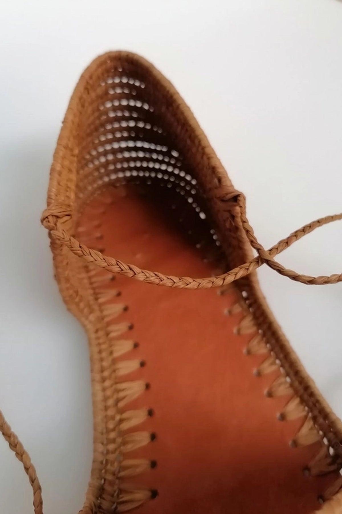 Raffia Handmade Brown Sandals - The Mercantile London