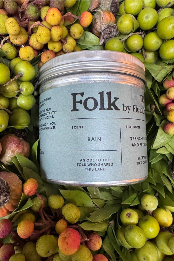 FieldDay Rain Folk Tin Candle - The Mercantile London