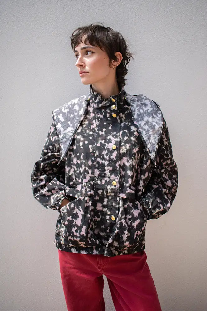 Des Petits Hauts Ylang Camo Parka Jacket