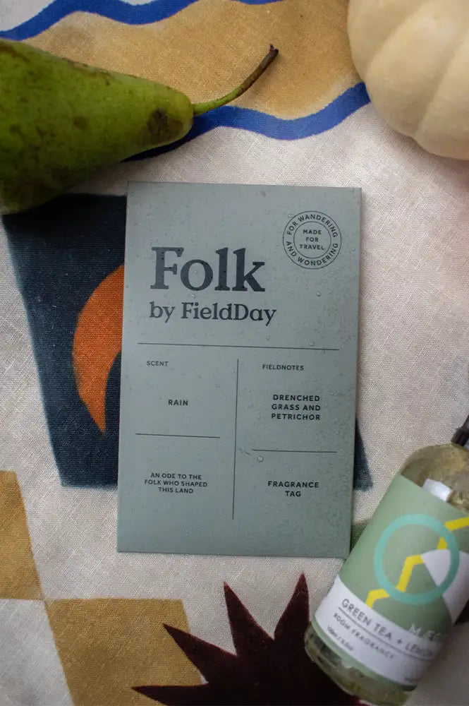 FieldDay Rain Folk Fragrance Tag - The Mercantile London