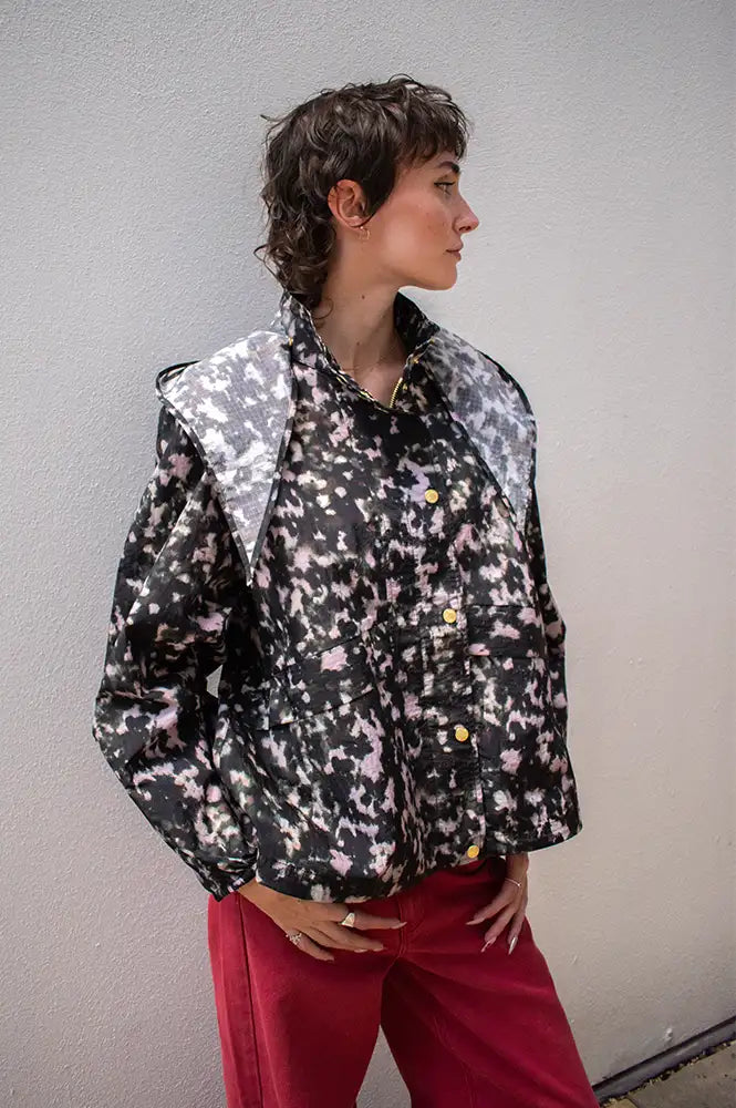 Des Petits Hauts Ylang Camo Parka Jacket