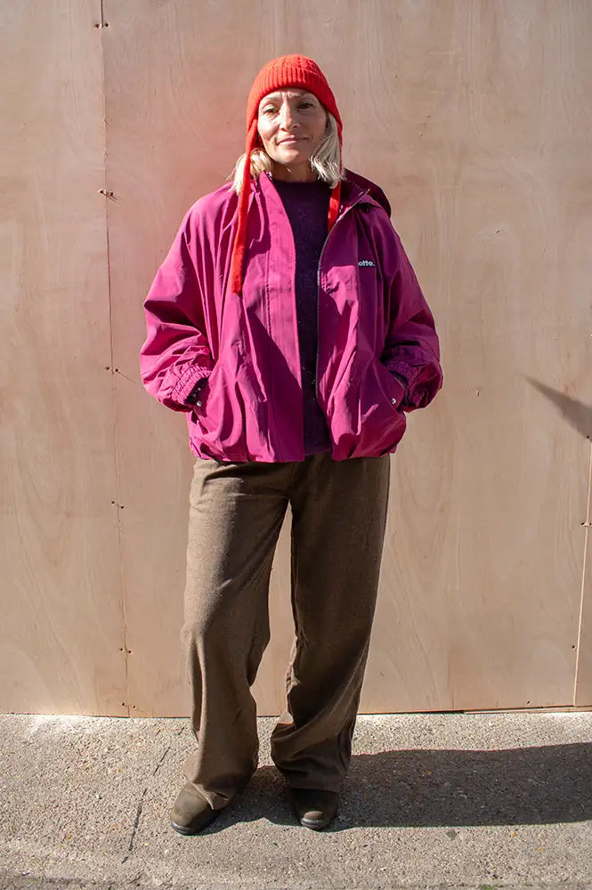 Flotte Garance Raspberry Waterproof Jacket