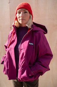Flotte Garance Raspberry Waterproof Jacket