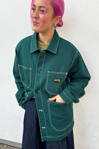 Stan Ray Bedford Botanical Green Jacket - The Mercantile London