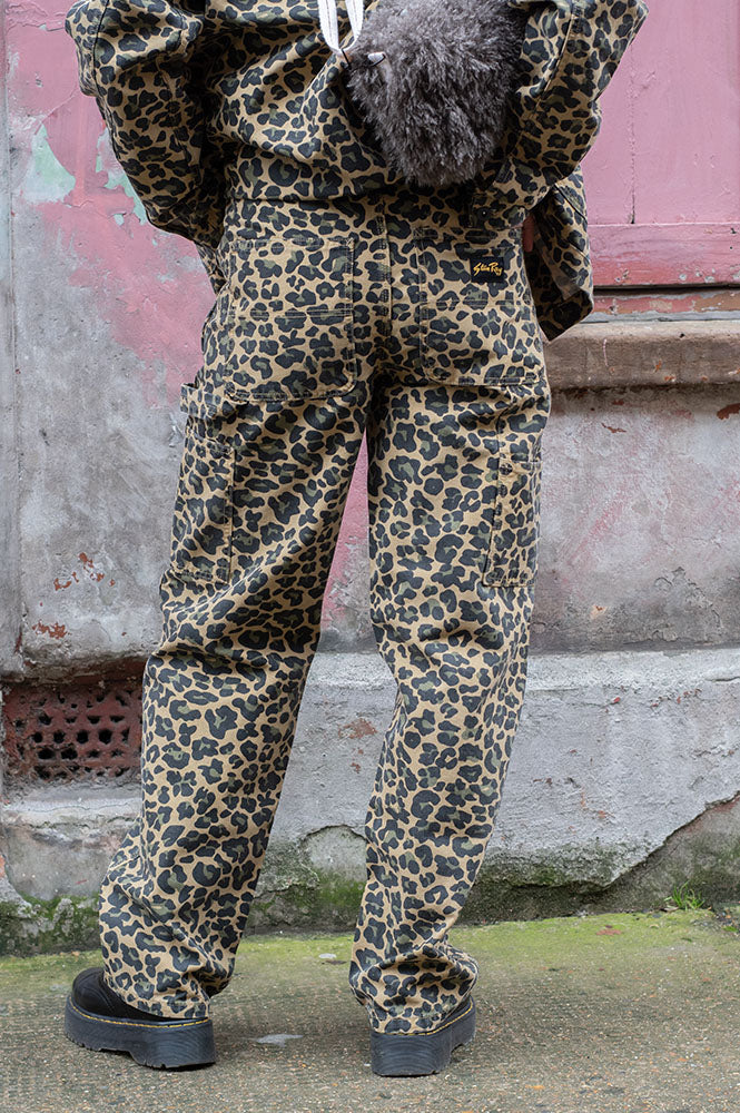 Stan Ray Big Job Painter Leopard Camo Trousers - The Mercantile London