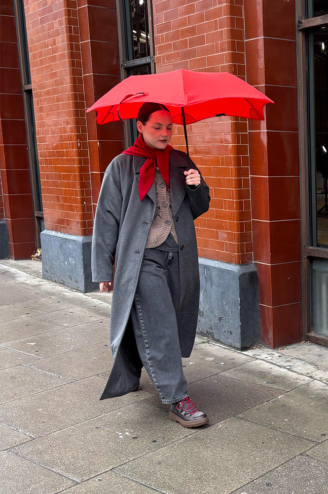 Object Aubrey Grey Longline Coat - The Mercantile London