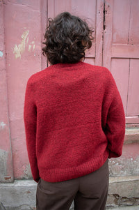 Object Saggia Karanda Red Jumper - The Mercantile London
