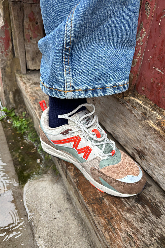 Karhu Fusion 2.0 Portabella And Nasturtium Trainers - The Mercantile London