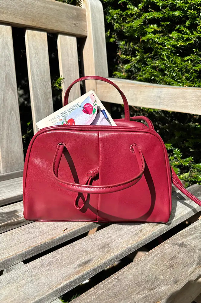 Ölend Mini Brooklyn Cherry Red Bag