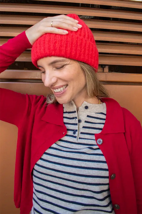 ICHI Evika Fiery Red Hat