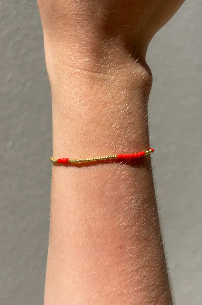 Anni Lu Asym Red Bracelet - The Mercantile London