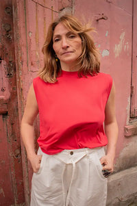 Grace & Mila Rimbaud Fuchsia T-Shirt - The Mercantile London