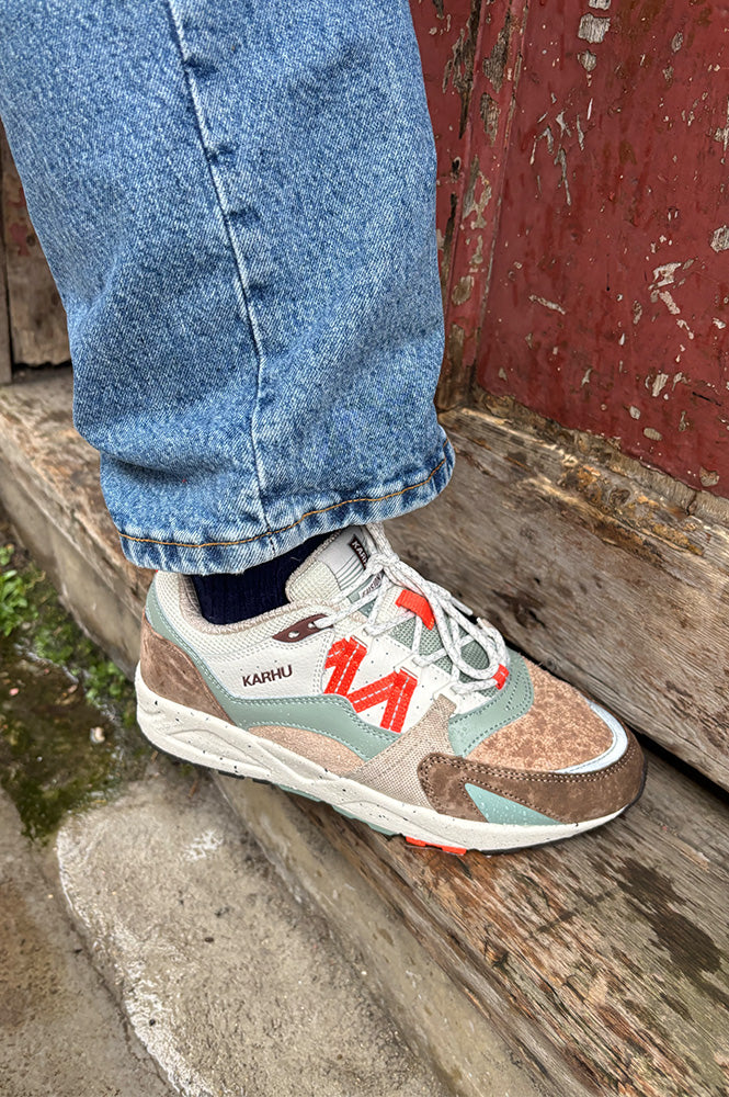 Karhu Fusion 2.0 Portabella And Nasturtium Trainers - The Mercantile London