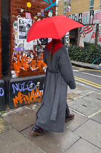 Object Aubrey Grey Longline Coat - The Mercantile London