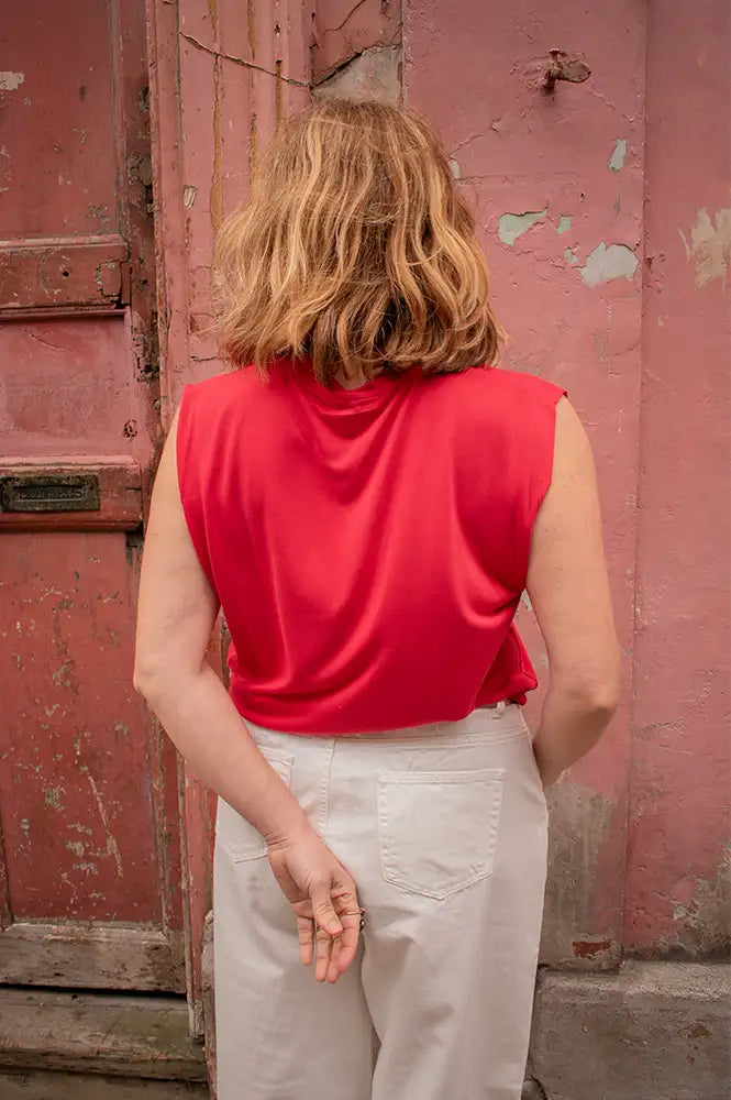 Grace & Mila Rimbaud Fuchsia T-Shirt - The Mercantile London