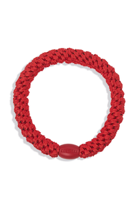 KKNEKKI Clear Red Hair Tie - The Mercantile London