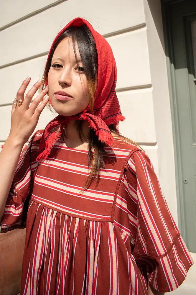 Habiba Babita Aura Red Bandana