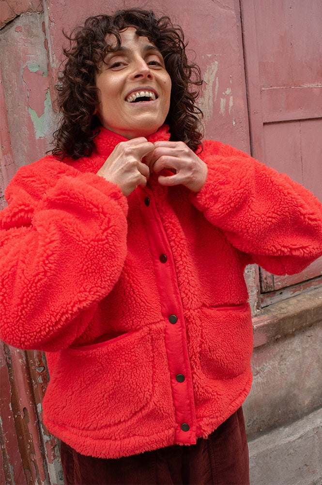 By-Bar Steve Poppy Red Jacket