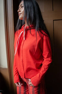 The Tiny Big Sister Lara Scarf Neck Cardigan