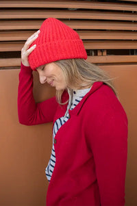 ICHI Evika Fiery Red Hat