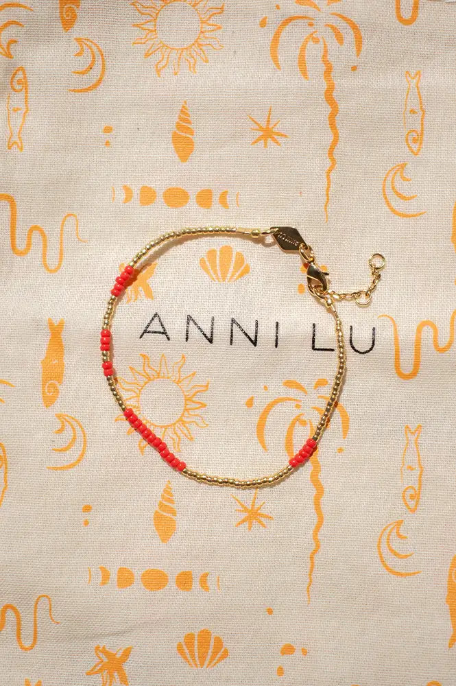 Anni Lu Asym Red Bracelet - The Mercantile London