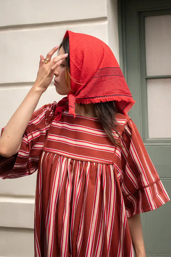 Habiba Babita Aura Red Bandana