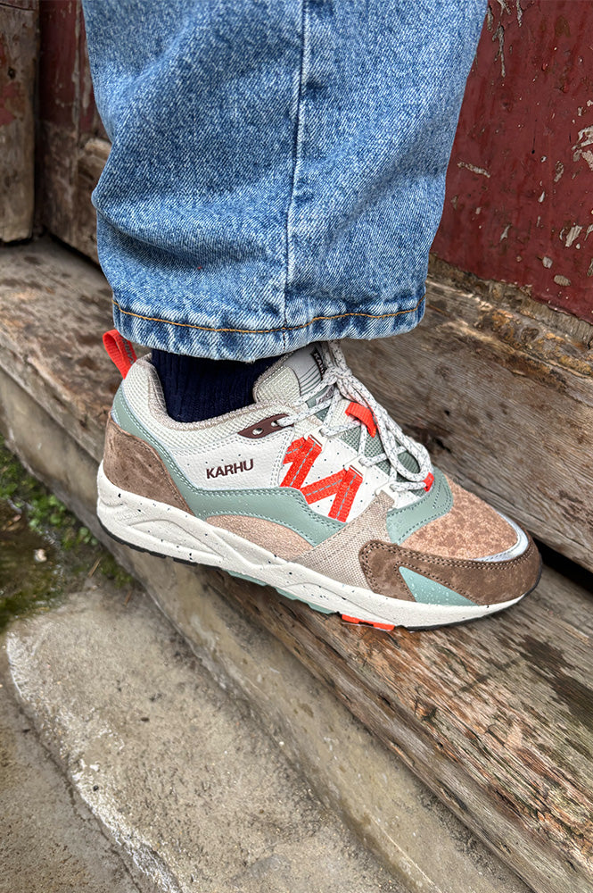Karhu Fusion 2.0 Portabella And Nasturtium Trainers - The Mercantile London